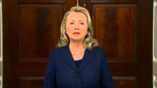 BENGHAZI 2012 SEP 12 Hillary Clinton Statement [upl. by Mullins700]