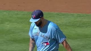 Alek Manoah SILENCES the Yankees offense in his MLB debut And his family celebrates in the crowd [upl. by Ayamat]