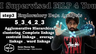 53423Agglomerative Hierarchical clustering Complete linkage centroid linkage average linkage [upl. by Barbee734]