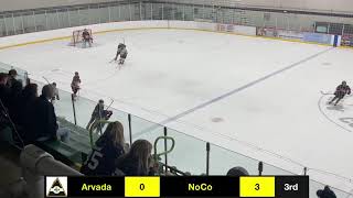 Arvada Bantam U 14B Gold vs NoCo [upl. by Noremak]