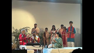 Flute students performed Raag Kalyan in presence of Flute maestro Pt Hari Prasad Chaurasia ji [upl. by Sucramat]