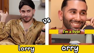 purav jha vs Orry  Orry vs lorry  I am a liver [upl. by Torrey]