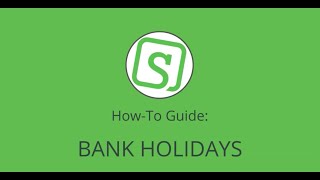 How do I Add Bank Holidays [upl. by Emolas]