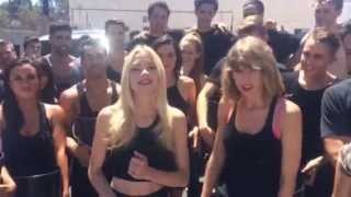 Taylor Swift Ice Bucket Challenge with Jamie King [upl. by Ochs60]