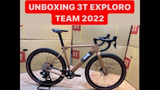 3T MALAYSIA  UNBOXING 3T EXPLORO TEAM 2022 WITH SRAM RIVAL ETAP AXS [upl. by Anem]