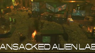 Fallout 76 Destroyed Alien Lander Camp [upl. by Zadack]