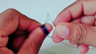 Yucatan Knot  Tying Braid to fluorocarbon on mono easily and quickly [upl. by Ainniz]