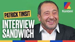 Patrick Timsit  Fautil manger des sandwichs pour être inspiré   Interview Sandwich  Konbini [upl. by Pickering]