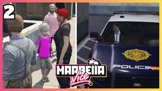 POVEDILLA Haciendo AMIGOS y Ayudando a TINO 🌴 Marbella Vice 2 [upl. by Saraann]