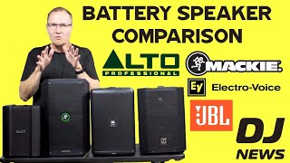 Comparing After A Show Alto Busker Mackie Thump Go JBL Eon One Compact EV Everse 8 Best Value [upl. by Mariel]