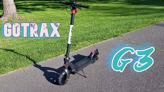 2022  GOTRAX G3 Electric SCOOTER🛴  Specifications  Assemble  User manual [upl. by Scheer]