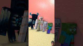 Zombie Becomes Herobrine In The Wall Challenge ⚡⌚⚡Transform Watch shorts subscribe youtubeshorts [upl. by Annavoeg]