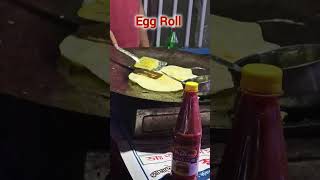 Egg roll yummy tasty streetfoodindianstreetfoodfoodfoodieeggrollyoutubeshortstrendigytshort [upl. by Adams]