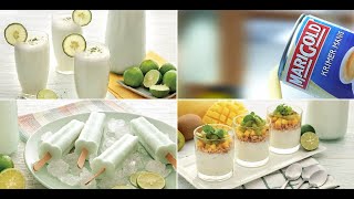 Brazilian Lemonade  1 Recipe 3 Ways [upl. by Dehlia968]