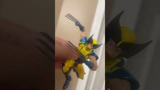 Posing Mafex Wolverine DeadpoolandWolverineWeek wolverine actionfigures marvel comics mcu [upl. by Mccully115]