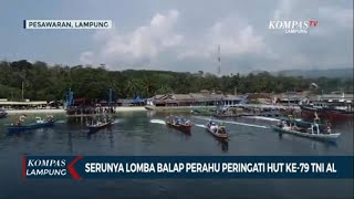 TV STREAMING  TVRISERUNYA LOMBA BALAP PERAHU PERINGATI HUT KE79 TNI AL [upl. by Larisa]