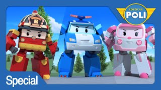 Poli Roy Amber Helly Transformation  Robocar Poli Special clips [upl. by Nissensohn706]