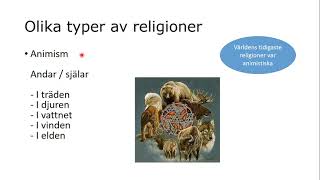 Vad är religion olika typer av religion  Grundläggande Religionskunskap 79 [upl. by Bannon]