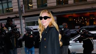 Lindsay Lohan Arrives for a Taping of quotWatch What Happens Livequot in NYC  November 15 2023 [upl. by Chicoine]