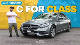 2015 MercedesBenz CClass W205 review  Malaysias Bang for Your Ringgit premium sedan [upl. by Armallas201]