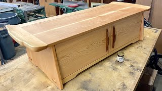 Making The Profiled Top For My Off Grid Cabin Bench Seat [upl. by Kciredes]