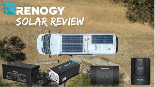 Renogy Review  Offgrid 12V Solar System Products for Van Life [upl. by Inaffyt157]