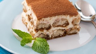 How to Make Tiramisu  Authentic Tiramisu Recipe  No Bake Dessert [upl. by Anwahsat]