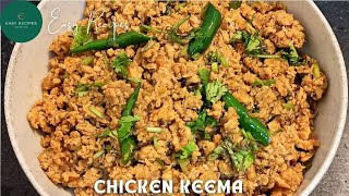 Chicken Keema Recipe  Chicken Mince Recipe  Chicken Recipes [upl. by Raynata]