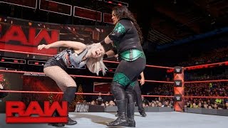 Nia Jax vs Scarlett Raw Dec 26 2016 [upl. by Arie58]