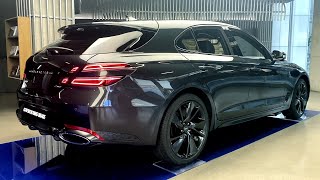 2023 Genesis G70 Shooting Brake Exterior amp Interior Walkaround [upl. by Dryfoos]