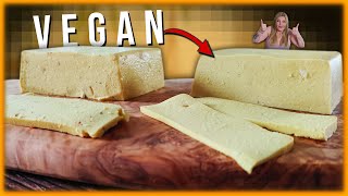 Wie du veganen Käse machst der wie Gouda schmeckt einfach amp lecker [upl. by Sirac585]