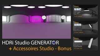 HDRi Studio Generator For CINEMA 4D [upl. by Eseer]