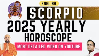 Scorpio 2025 Yearly Horoscope Zodiac Scorpio 2025 Vedic Reading Predictions  Career  Wealth  Love [upl. by Nesnar]