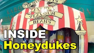 Inside Honeydukes  Wizarding World of Harry Potter  Orlando [upl. by Adnaw]