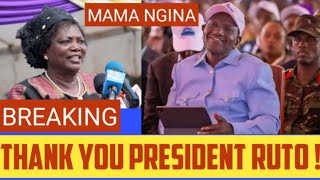 Mama Ngina MASTERSTROKE  STATEHOUSE IMPRESSED As Uhuru CAMPAIGN For Ruto amp Raila REJECTS Rigathi [upl. by Annekahs312]