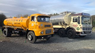 Driving vintage and classic lorry’s around Yorkshire [upl. by Delastre]