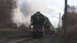 A1 60163 Tornado speeding past Rossington [upl. by Shig]