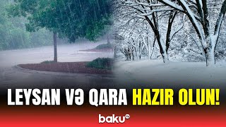 Havanın temperaturu neçə dərəcə aşağı düşəcək  Hava haqqında məlumat [upl. by Chace]