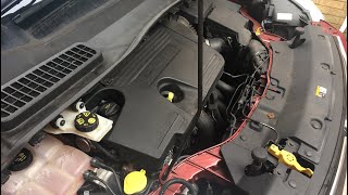 Changing a Fuel Filter on a 2016 FORD KUGA 20TDCI Duratorq EDGE  SMAX [upl. by Robyn403]