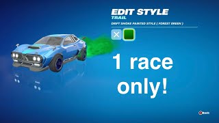 How I got the Rocket Racing forest green drift smoke in only 1 race [upl. by Eiramaneet170]