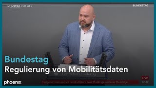 Bundestagsdebatte zur Regulierung von Mobilitätsdaten am 120424 [upl. by Ayr121]