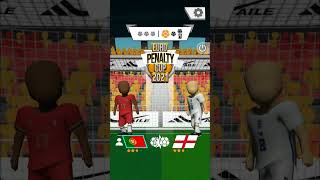 EURO FINAL CUP 2018 PENALTY KICK 31🎮🇩🇰 🇵🇹eurofootball penalty gaming gameplay gameshorts [upl. by Oecam]