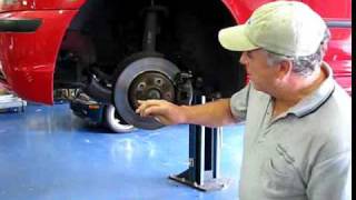 How to Remove a Stripped Out Brake Rotor Locator Bolt [upl. by Donatelli]