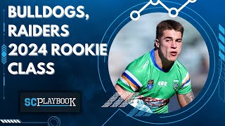 NRL 2024  Rookie watch Bulldogs next Mortimer Raiders prodigy [upl. by Niuqauj]