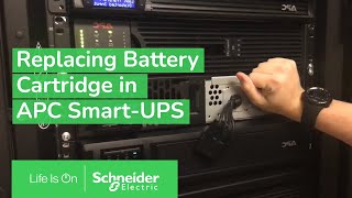 Replacing the Battery Module in a SMX Series APC SmartUPS  Schneider Electric Support [upl. by Cobby76]