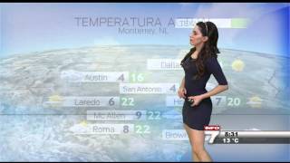 Fannia Lozano y el Clima Info7 Matutino 16Dic2015 0830 AM Full HD [upl. by Faxon]