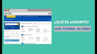 Descubre eGrants [upl. by Aneez]