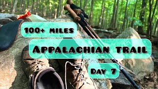 100 mile Challenge 7 of the Appalachian Trail Series Day 7 [upl. by Analak343]