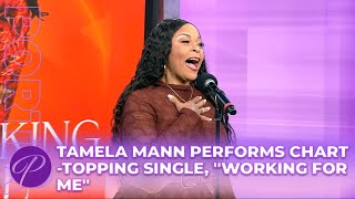 Tamela Mann Performs ChartTopping Single quotWorking For Mequot [upl. by Nojel876]