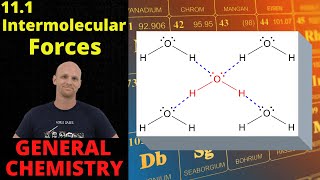 111 Intermolecular Forces  General Chemistry [upl. by Kostman]